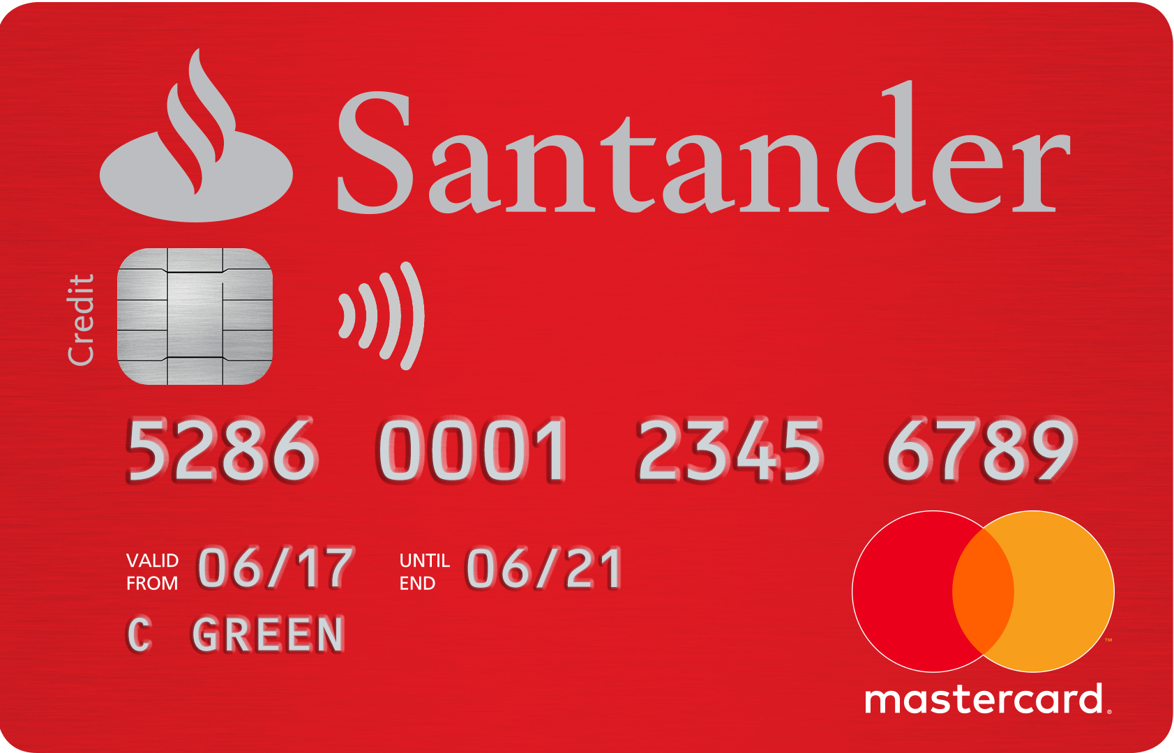 santander debit card abroad